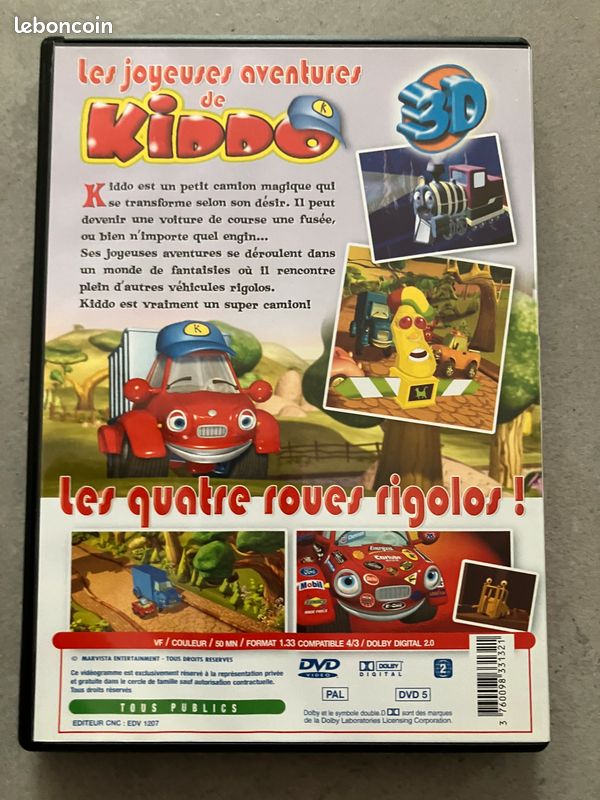 DVD Kiddo le petit camion (image 3)