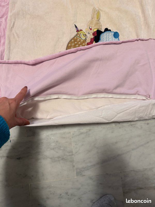 Tour de lit bébé + dessus de lit (image 4)