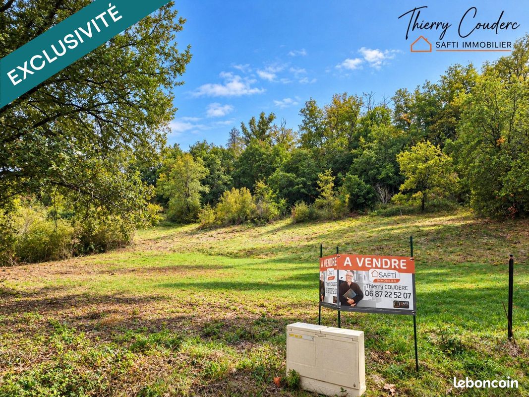 Terrain 2400 m² · au Vigan-en-Quercy · 2 400 m² · 25 000 €