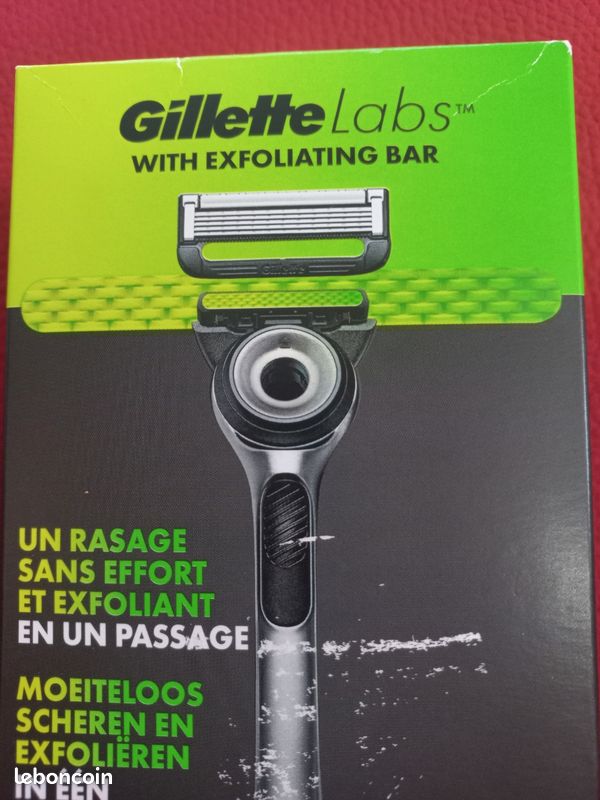 Recharges De Lames Gillette LABS - Pack De 6 Cartouches 5 Lames, Compatibles ProGlide/ProShield/Fusion - Neuf
