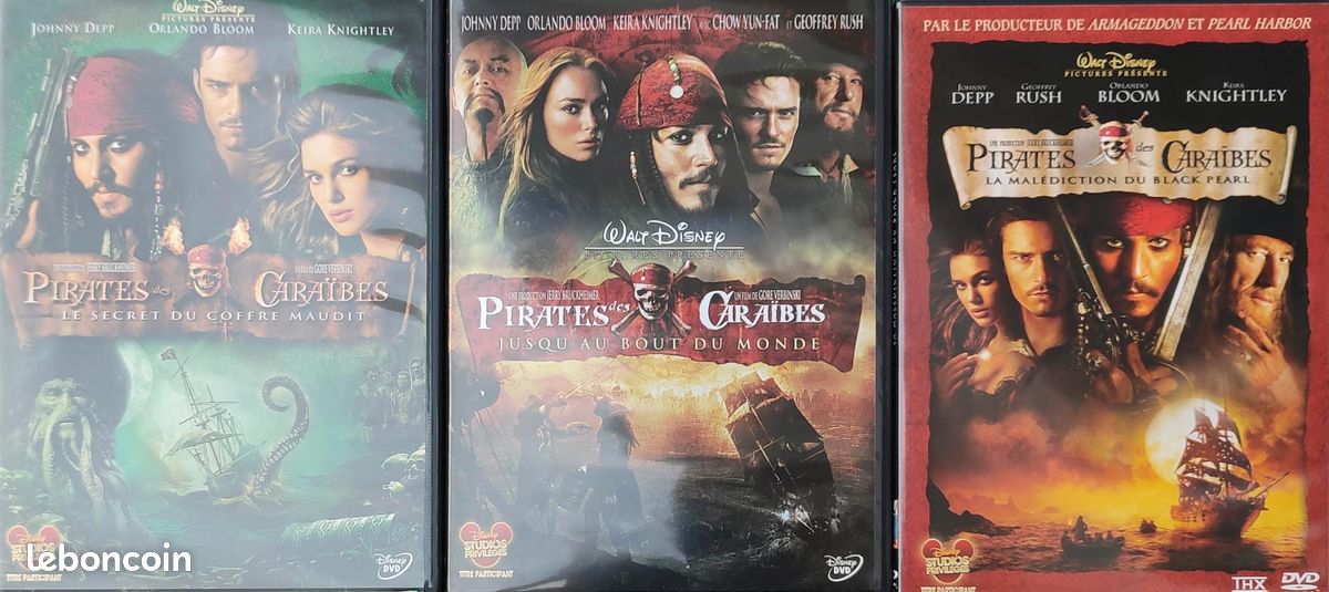 DVD coffret pirate des Caraïbes (image 6)