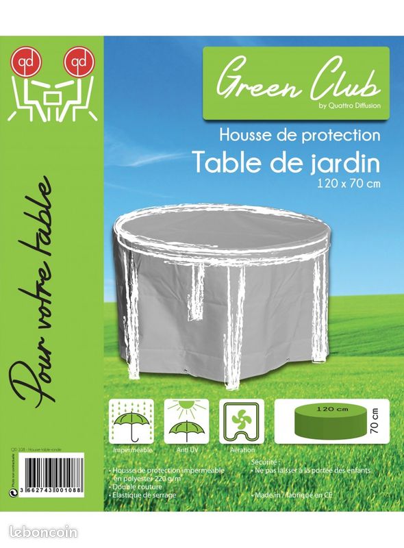 Housse de protection table ronde (image 2)