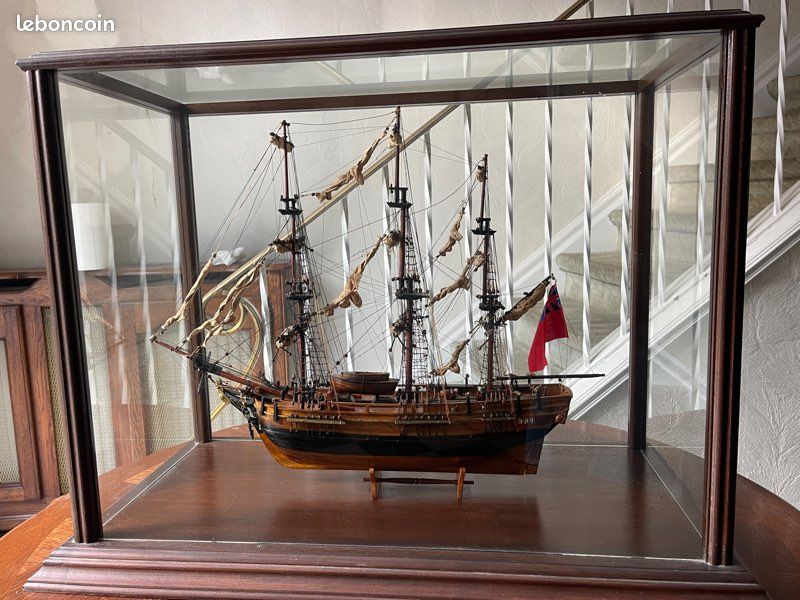 Maquette bateau bois ancien - Le Bounty (image 2)