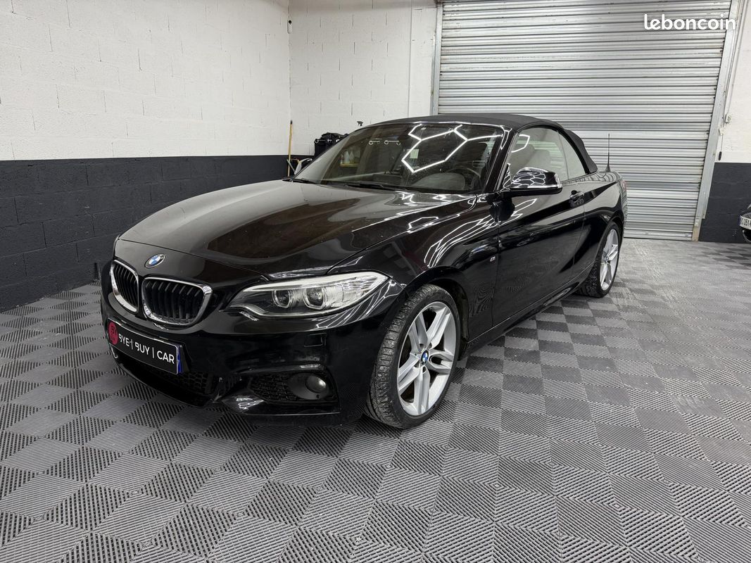 BMW SERIE 2 225d Cabriolet - BVA Sport CABRIOLET F23 M Sport GARANTIE 12 MOIS (image 2)