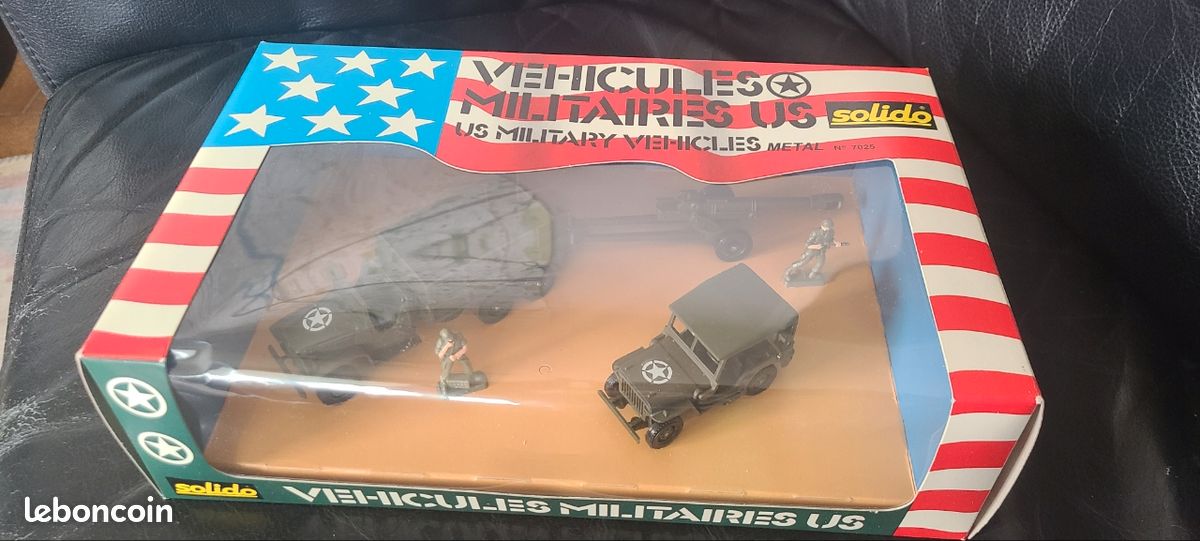 Coffret Solido Les Militaires - 1:48 - Véhicules Militaires Miniatures, Made In France