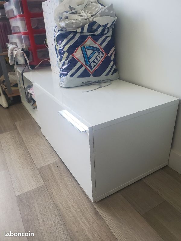 Meuble Tv blanc (image 2)