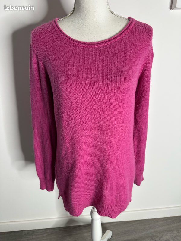 Pull rose bonbon angora balsamik T38/40 M/L (image 1)