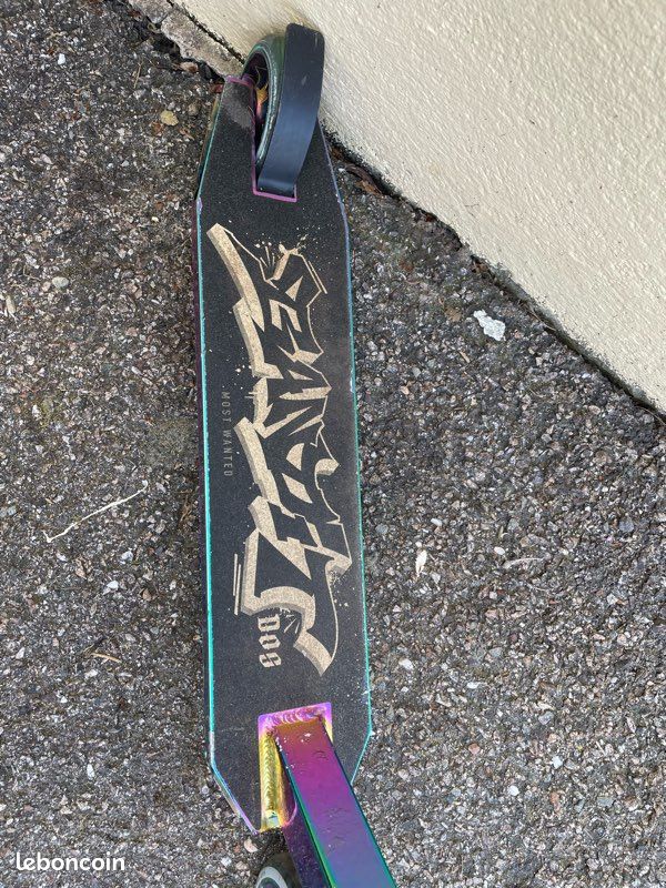 Trottinette Freestyle NKD Fuel - Neo Chrome / Arc-en-ciel (image 2)