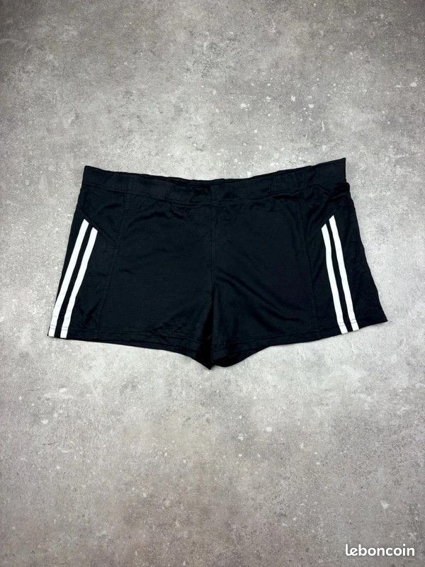 Short de sport Champion Running Football noir blanc Xl Femme polyester #U1795 (image 1)