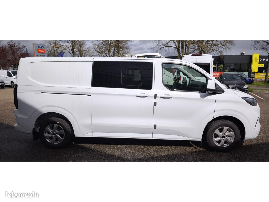 FORD TRANSIT CUSTOM 2.b0 EcoBlue - 170 - BVA S&S CABINE APPROFONDIE (image 12)
