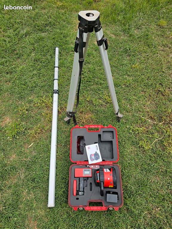 Laser rotatif à niveau automatique PROFESSIONNEL Bravo Laser Rotatif METRICA - 60719 (image 1)