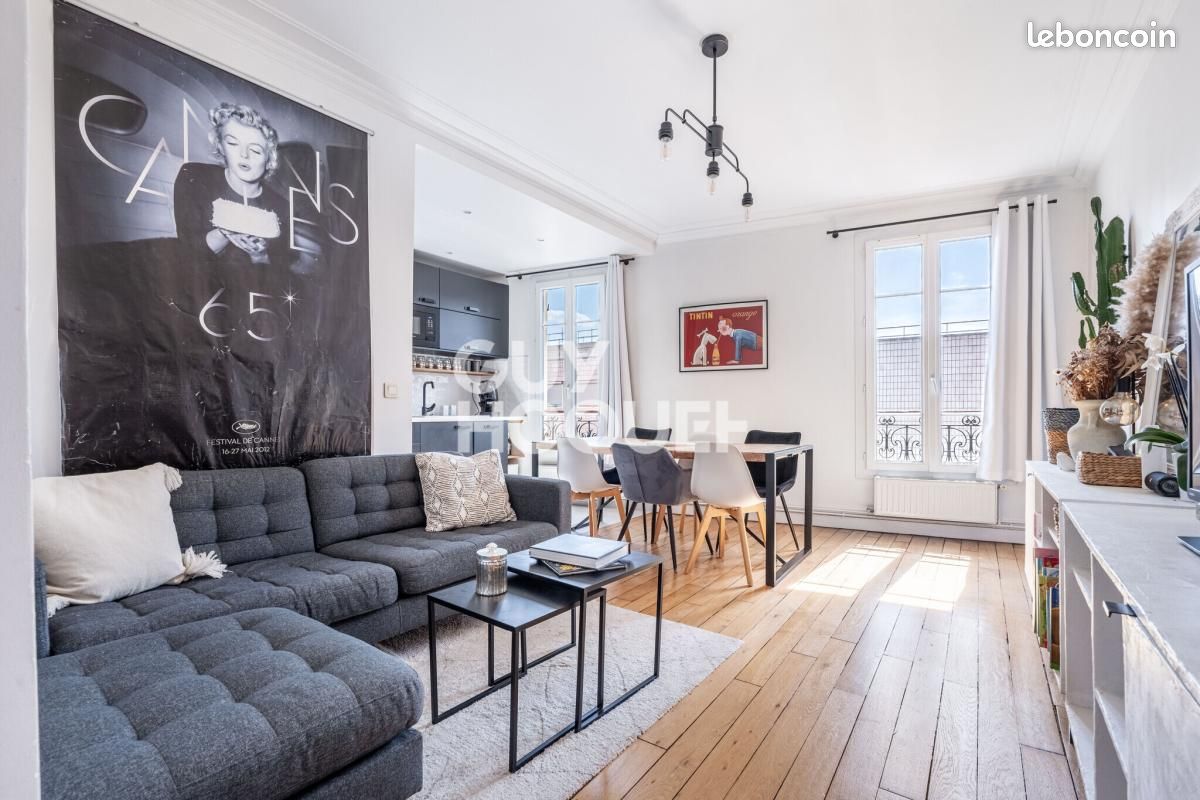 Appartement 3 pièces 51 m² · à Levallois-Perret · 51 m² · 530 000 €