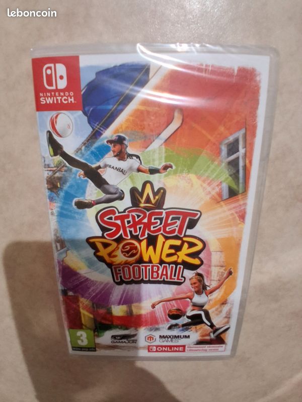 JEU VIDÉO STREET POWER FOOTBALL POUR NINTENDO SWITCH - NEUF SOUS BLISTER, ÉDITION FRANÇAISE