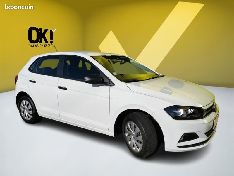 Volkswagen Polo VI Trendline 1.0 65 ch Bluetooth Feux auto Vitre élec (image 5)