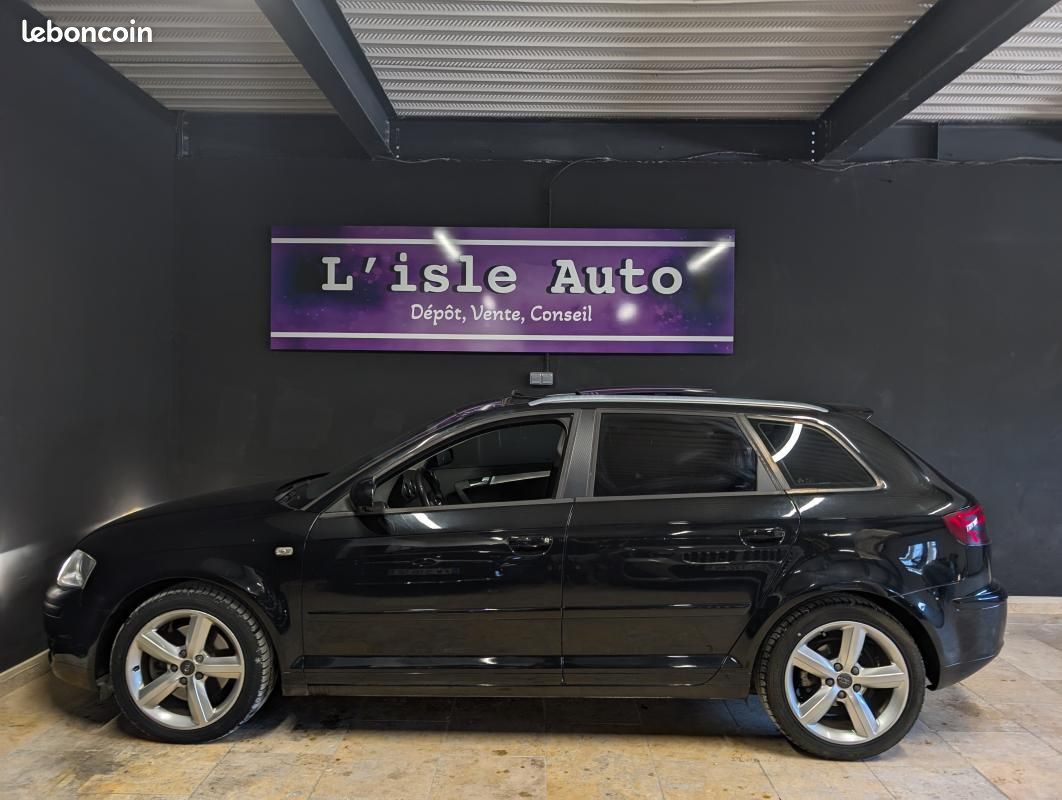 Audi A3 sportback 2.0 TDI 170cv SONO BOSE TOIT OUVRANT FULL CUIR CHAUFFANT (image 4)
