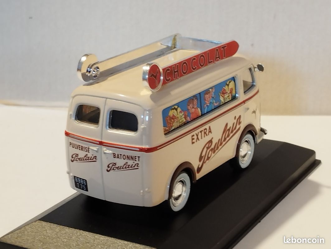 Modèle Réduit Altaya Peugeot D3A Poulain 1/43 - Véhicule Publicitaire En Métal, Occasion