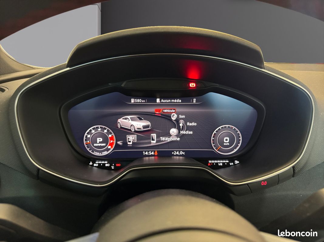 AUDI TT 40 TFSI 197CV COMPETITION PLUS S TRONIC COULEUR GRIS CHRONOS Garantie 12 mois (image 15)