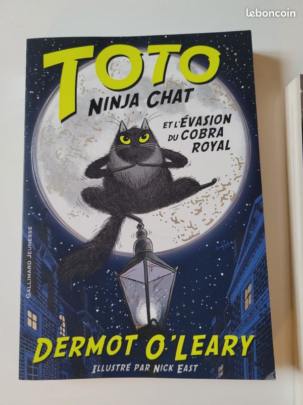 Lot 3 tomes Toto Ninja chat de Dermot O'Leary (image 2)