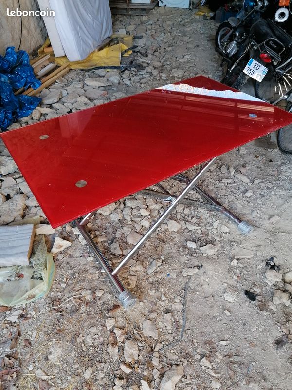 Table en verre (image 2)