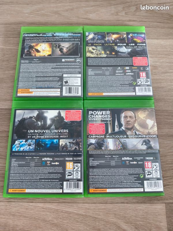 Lot de 4 Jeux Xbox one (image 2)