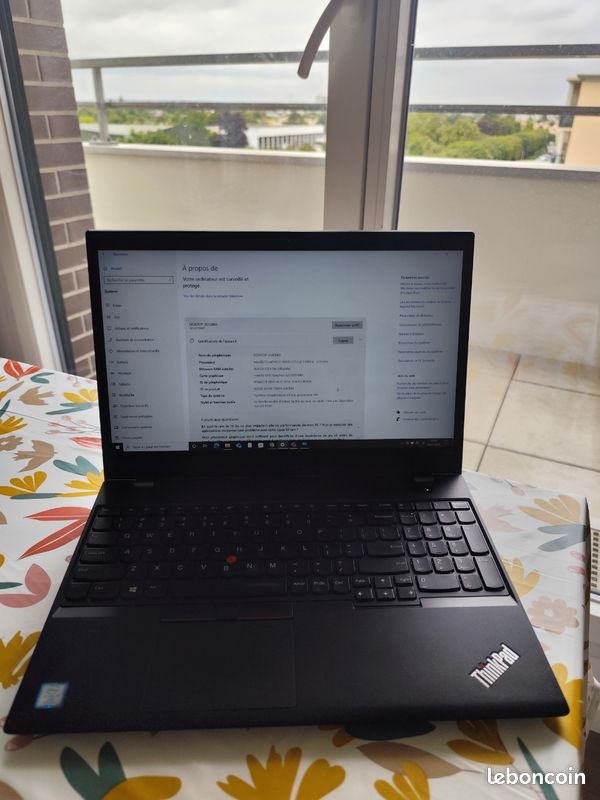 Pc Lenovo thinkpad t580 i7 vpro 8th gen Ordinateurs