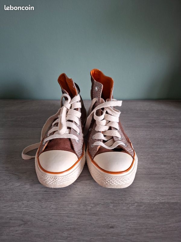 Maillot D'échauffement Vintage Lowe & Campbell Années 30-40 Brodé Tigre Orange - Taille 38 Hommes