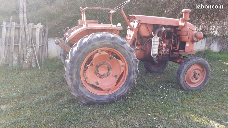 Tracteur Miniature Charbens Fergusson Jaune 1950 - état Moyen