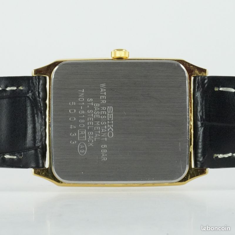 Seiko Spirit « Tank » 7N01-5180 (image 5)