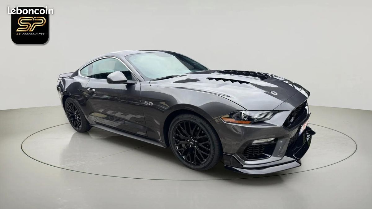 FORD Mustang GT * V8 5.0 * 421 ch * BVA * Faible Kilométrage * Cuir (image 5)
