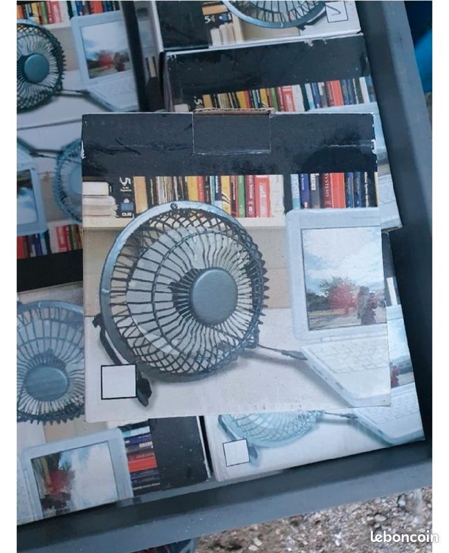 Ventilateur avec usb et prise (image 1)