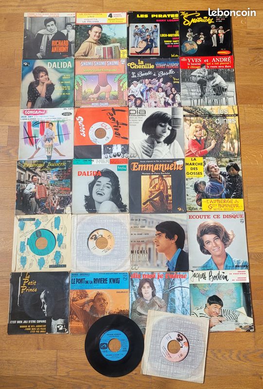 Lots de vinyle 45t (image 1)