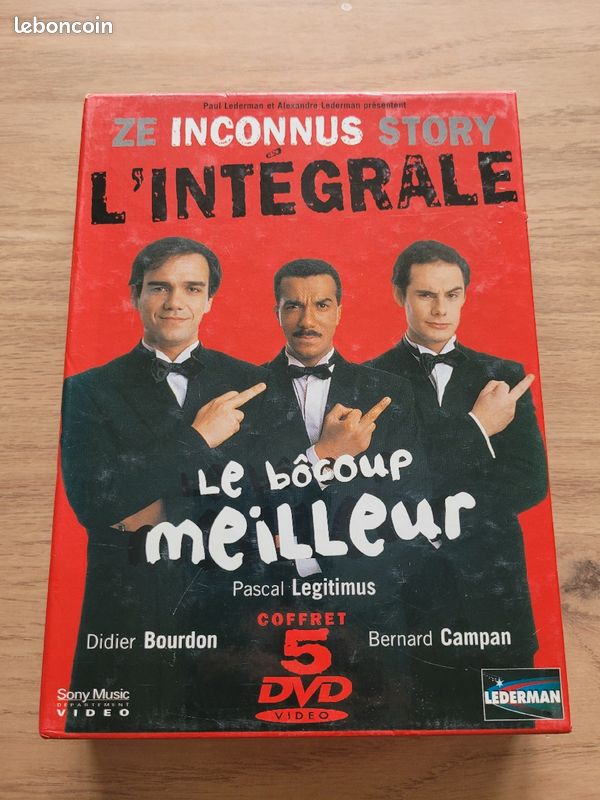 Coffret DVD Ze inconnus story l'intégrale (image 1)