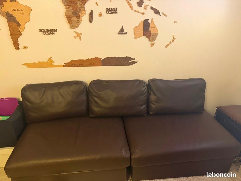 2 Pouf coffre IKEA (image 1)