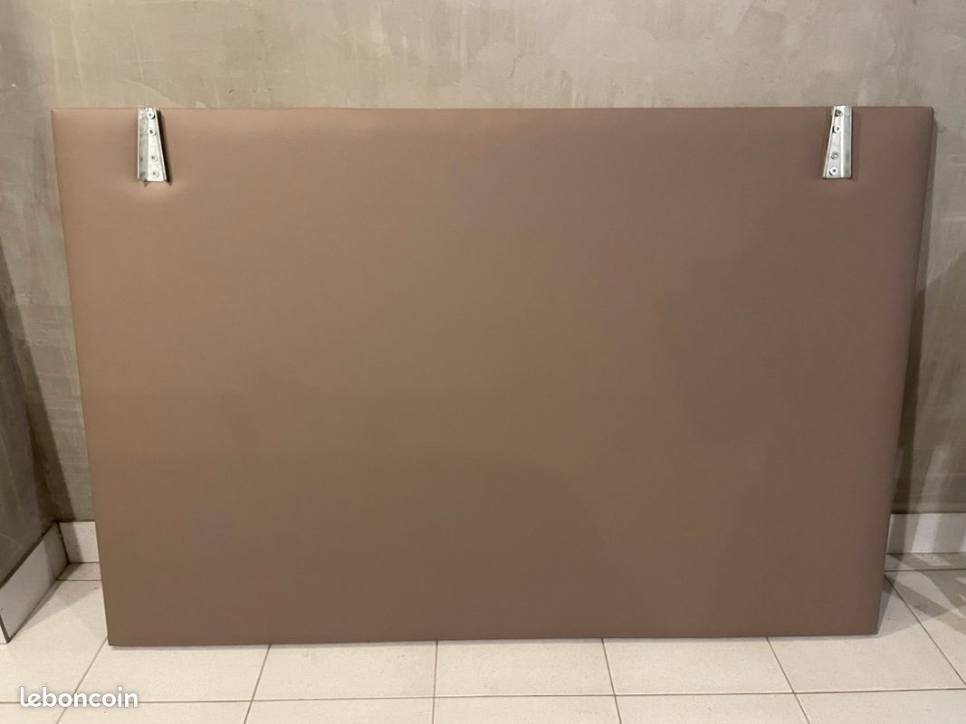 Tête de lit 140 taupe (image 2)
