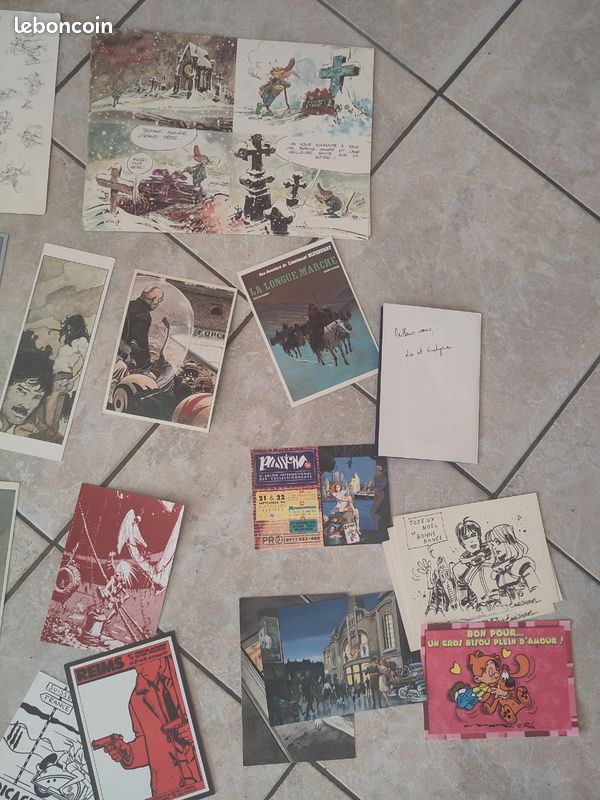 Lot de cartes BD postales/ Bonne année variées (image 8)