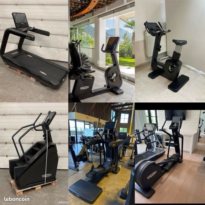 Salle de sport complète Technogym cardio Artis haut de gamme