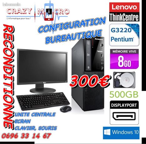 Ordinateurs d'occasion (Tours, PC portables ) Le Lamentin (97232) - page  7 - leboncoin