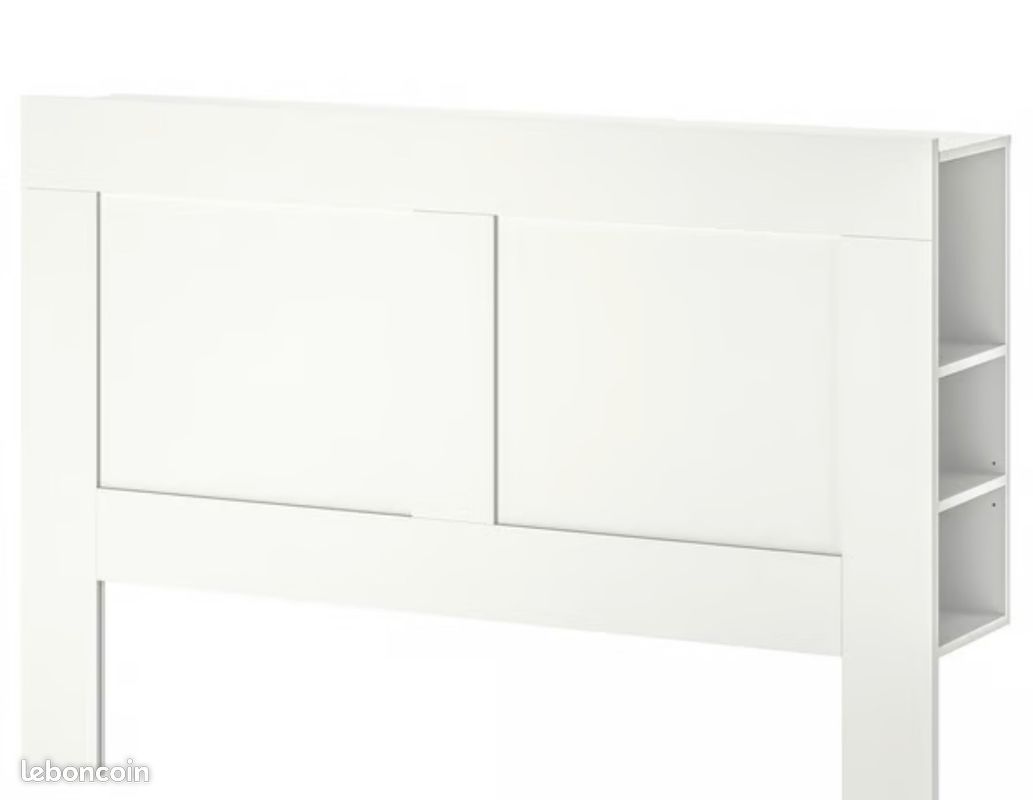 Ensemble cadre de lit, tête de lit et sommier BRIMNES IKEA (image 4)
