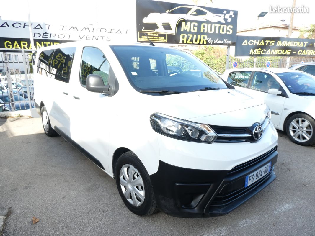 Toyota proace combi long 1,5 d-4d 16 v 120 cv dynamic 9 places gps tva recuperable 1 er main (image 2)