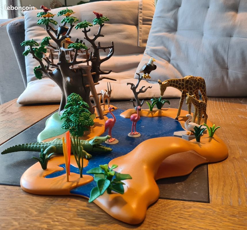 Playmobil 4827 poste observation savane Jeux Jouets