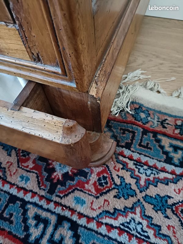 Commode bois vintage (image 9)