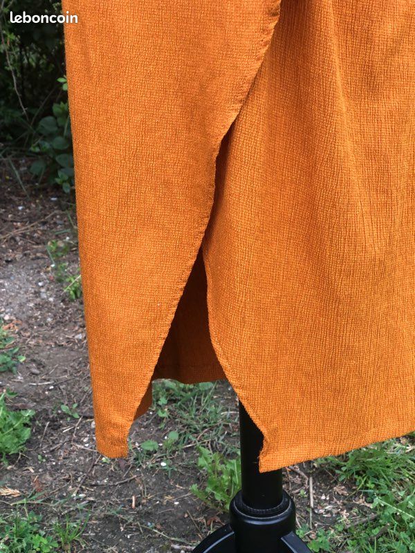 Robe JENNYFER Taille 38 / M - Couleur Orange - Occasion En Très Bon État