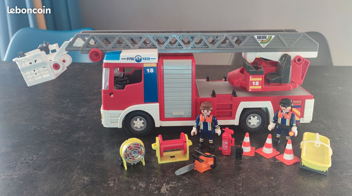 Pièce détachée set Playmobil 4820 Camion pompiers grande échelle V2 | eBay