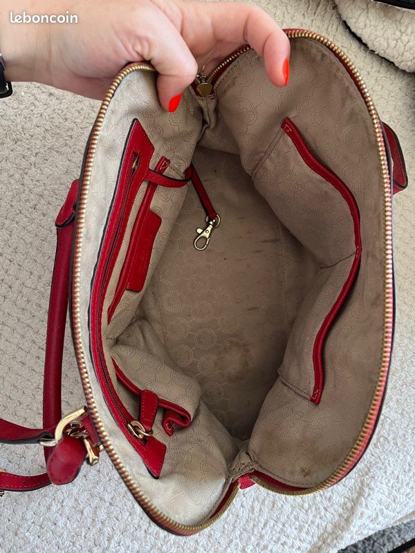 Sac Mikael kors Rouge (image 4)