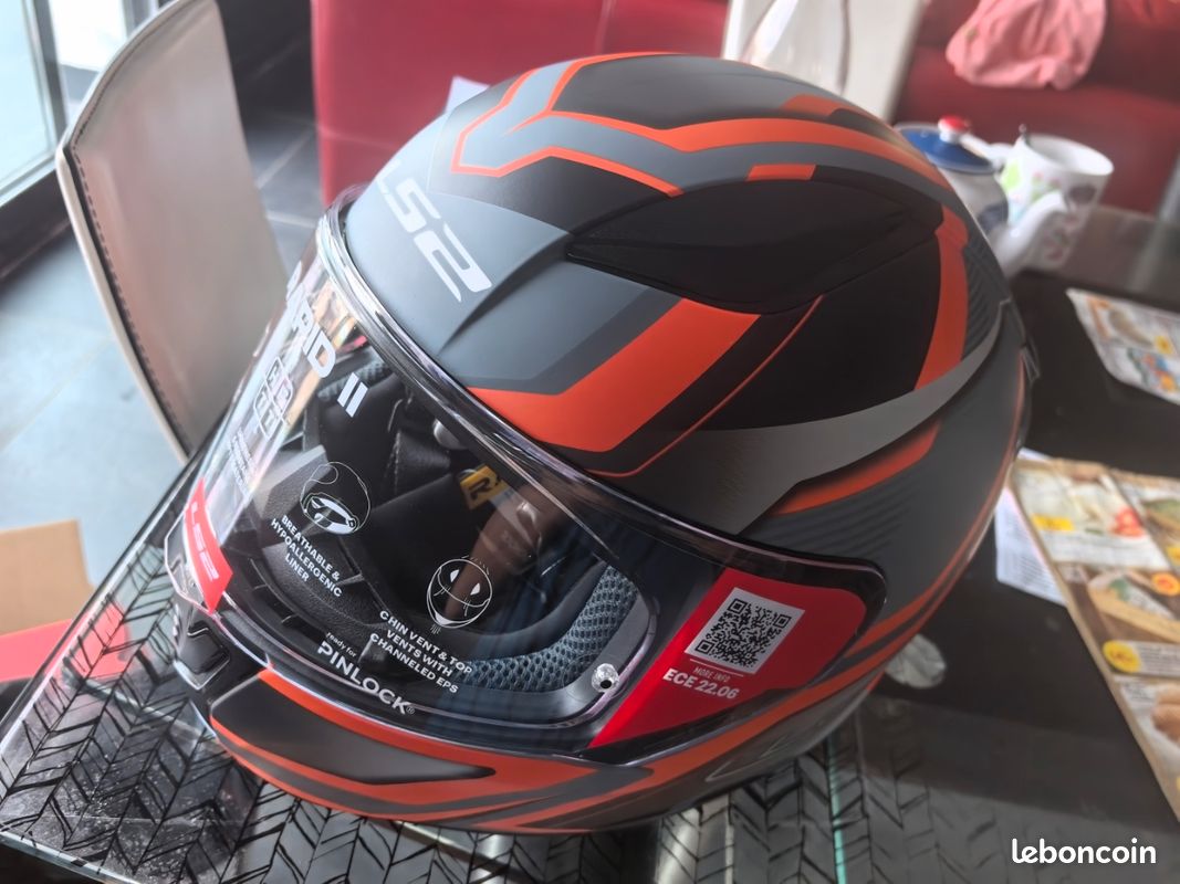 Casque Moto Integrale LS2 Neuf XXL (image 1)