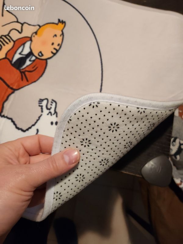 Tapis De Souris Tintin Et Milou - 230x195 Mm - Neuf Sous Blister