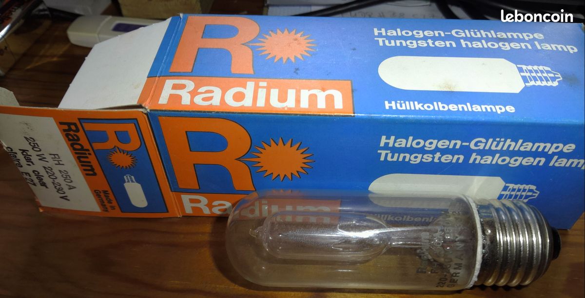 RADIUM RH 250 A; E27 250W clair | für LUCEPLANs TITANIA 4200 LM EEK:G (image 2)