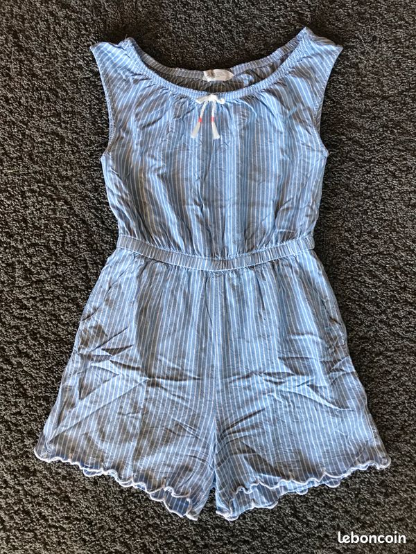 Combi-short Bleu Clair Vertbaudet - 12 ans (image 1)