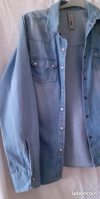 Chemise jean pour femme ou ado (image 6)