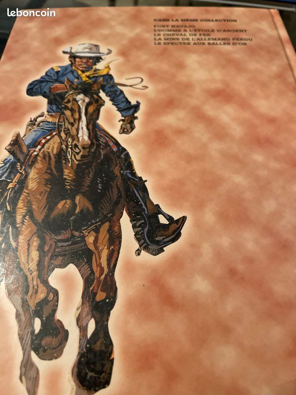 Blueberry – cycle 3 : Le chemin de fer, T7 : Le cheval de fer (0), bd